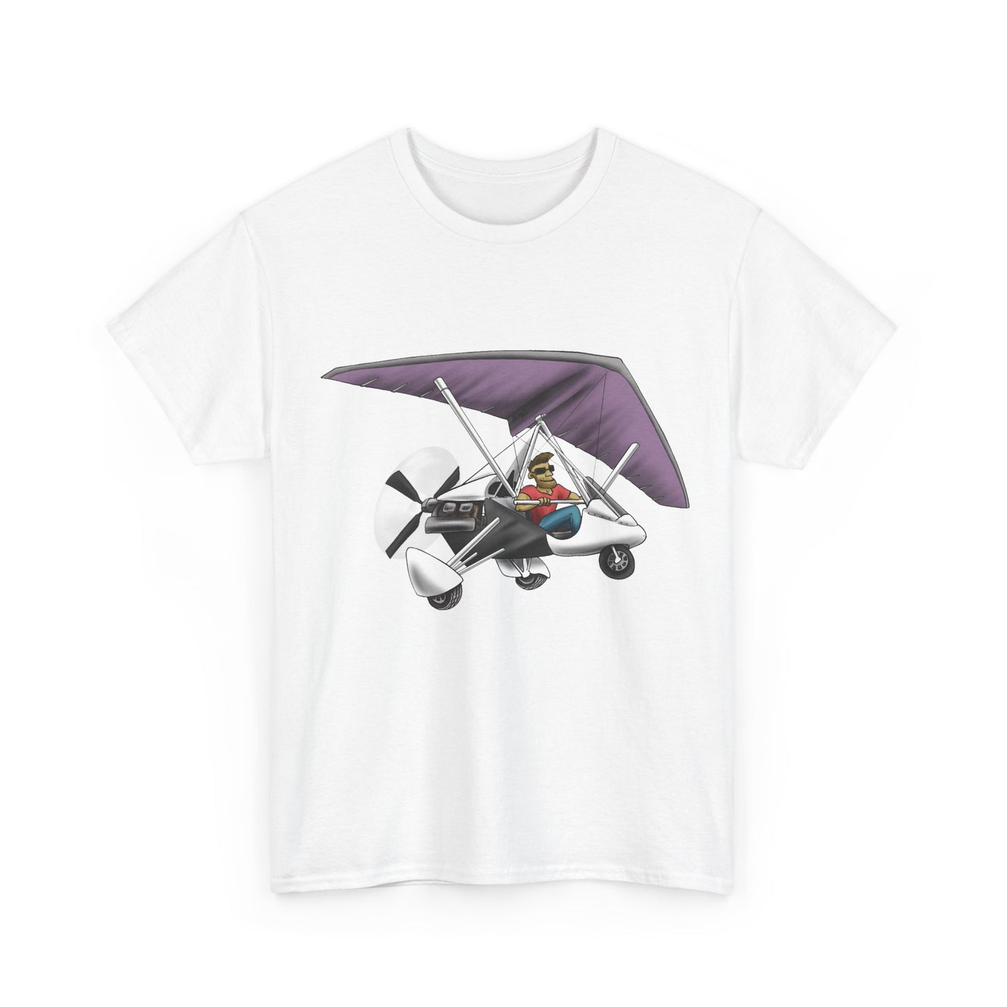 Flexwing Microlight Aircraft T-Shirt — Ultralight Aviation Tee for Pilots & Enthusiasts