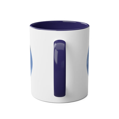 Lancaster Bomber Two-Tone Coffee Mugs, 11oz - Funky Aviation
