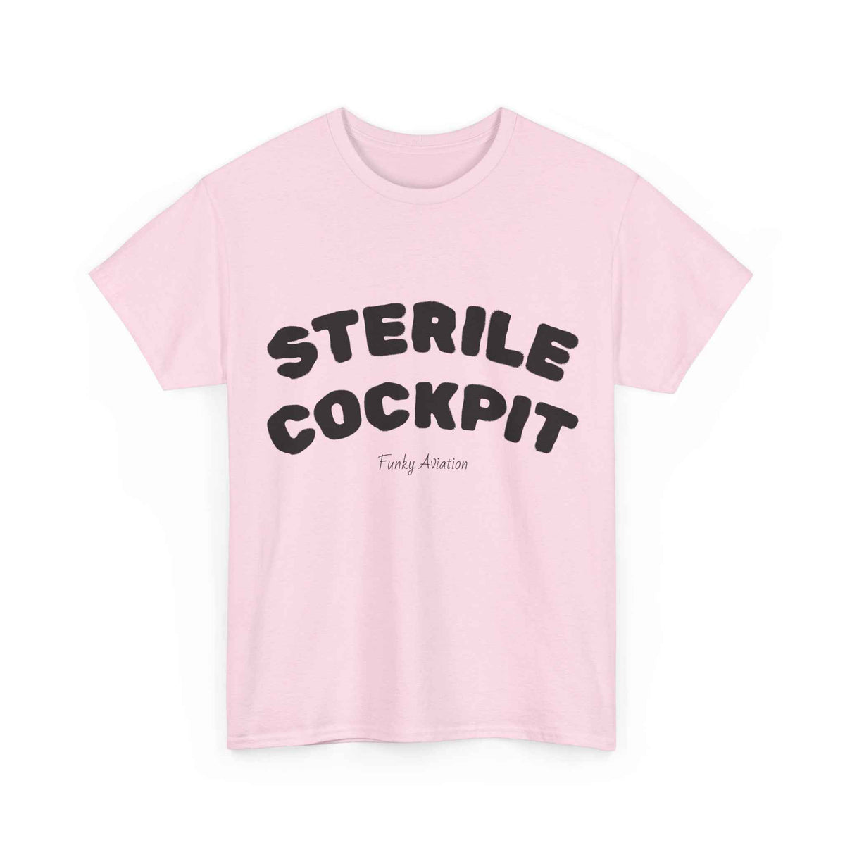 Sterile Cockpit Graphic Tee — Funny Aviation Pilot T-Shirt