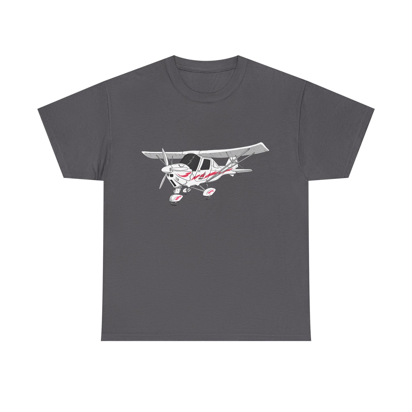 C42 Microlight Unisex Tee with Red Decals