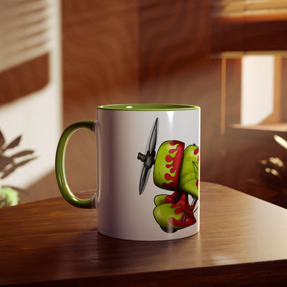 Gee Bee Two-Tone Coffee Mugs, 11oz - Funky Aviation
