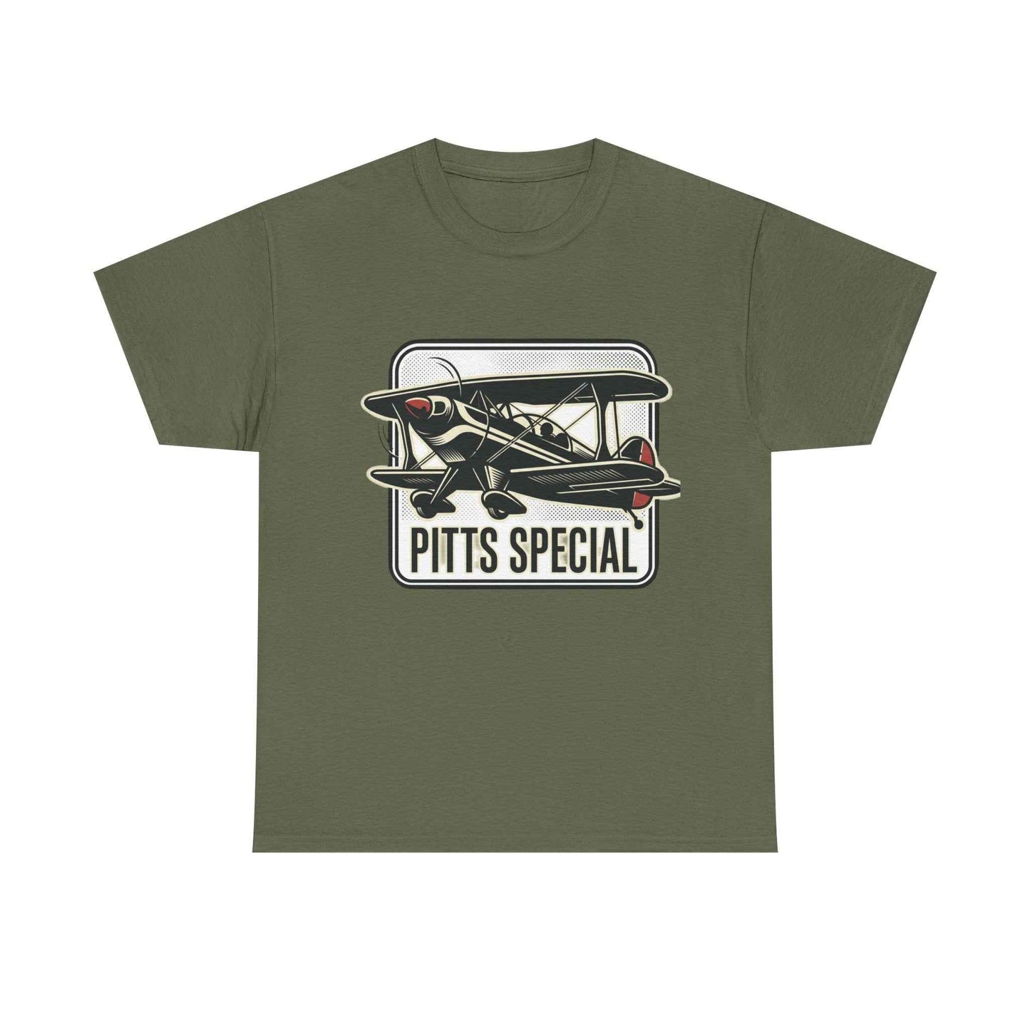 Pitts Special Biplane T-Shirt — Vintage Airshow Pilot Tee