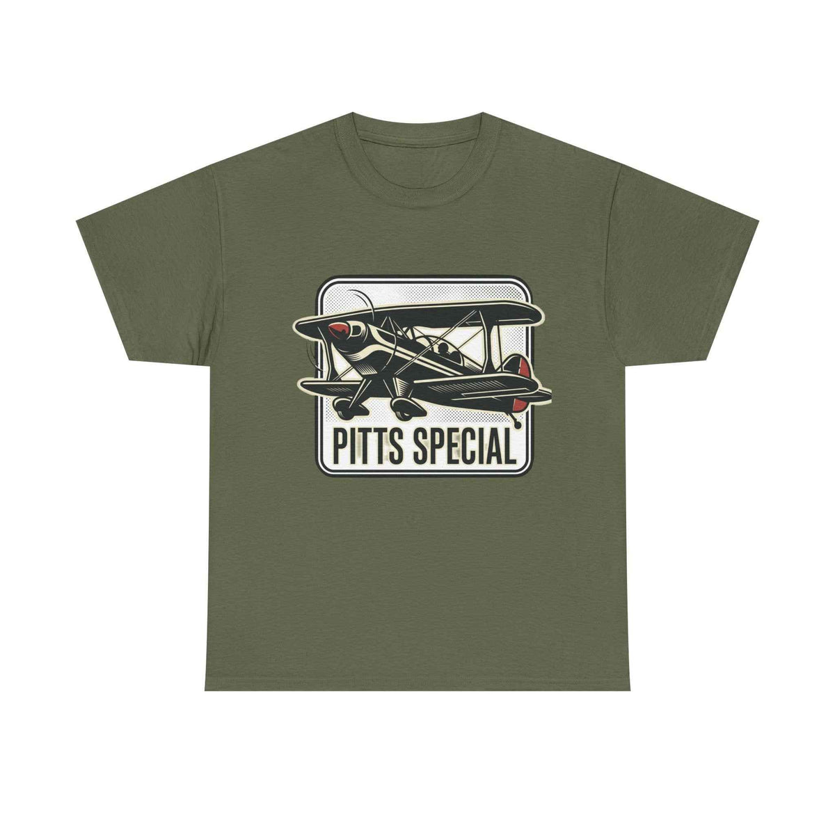Pitts Special Biplane T-Shirt — Vintage Airshow Pilot Tee