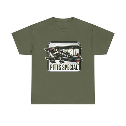 Pitts Special Biplane T-Shirt — Vintage Airshow Pilot Tee