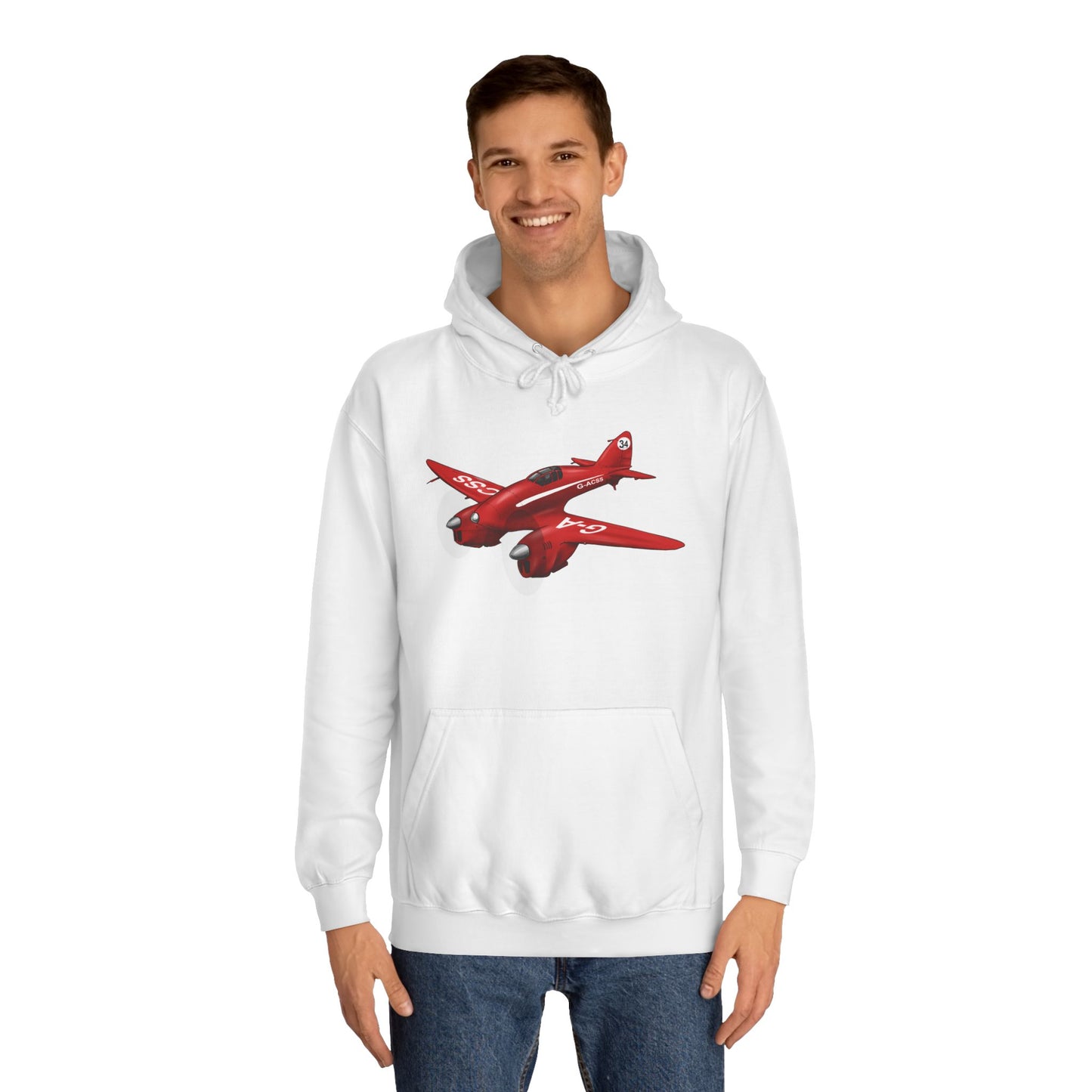 Historic Comet Racer  - Historic Aircraft Hoodie