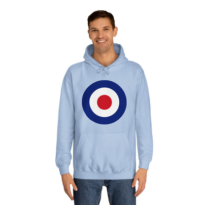 Roundel Design Unisex College Hoodie - Funky Aviation
