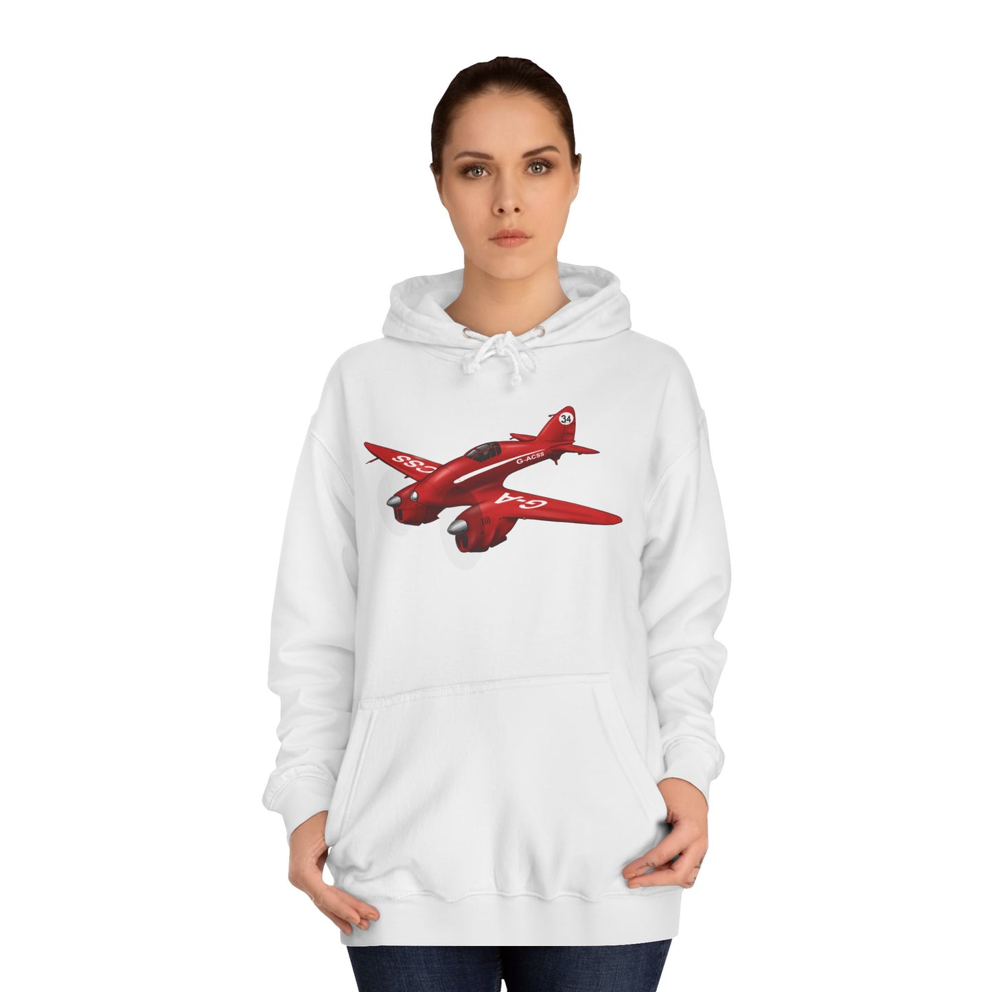 Historic Comet Racer  - Historic Aircraft Hoodie