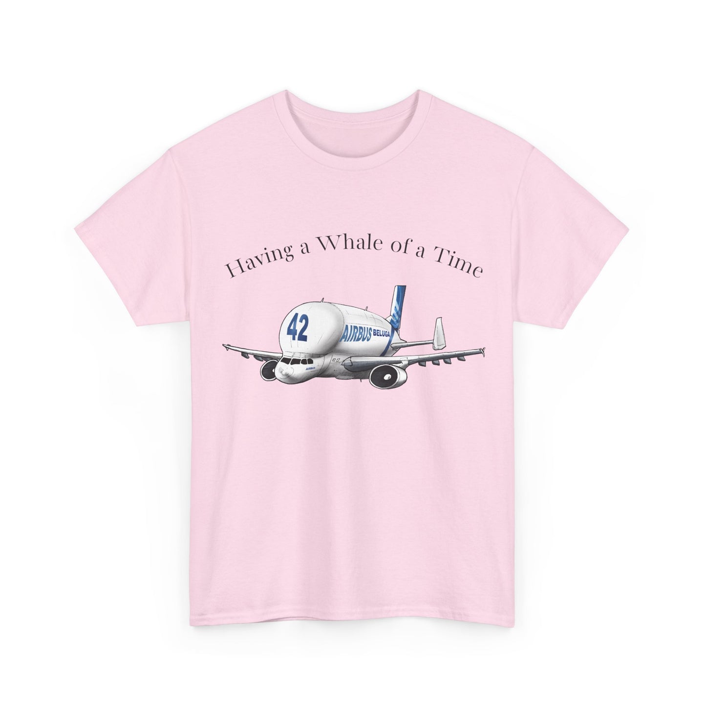 Having a Whale of a Time Beluga Heavy Cotton Tee