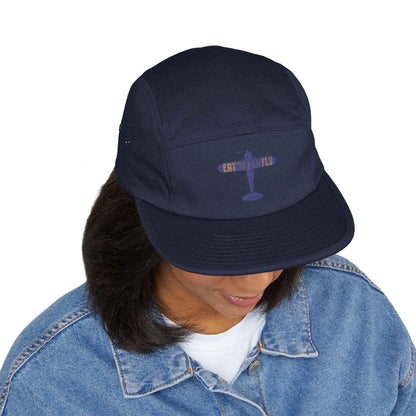 Embroidered "EAT SLEEP FLY" Racing 5-Panel Cap