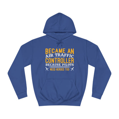 ATC Slogan Unisex College Hoodie - Funky Aviation
