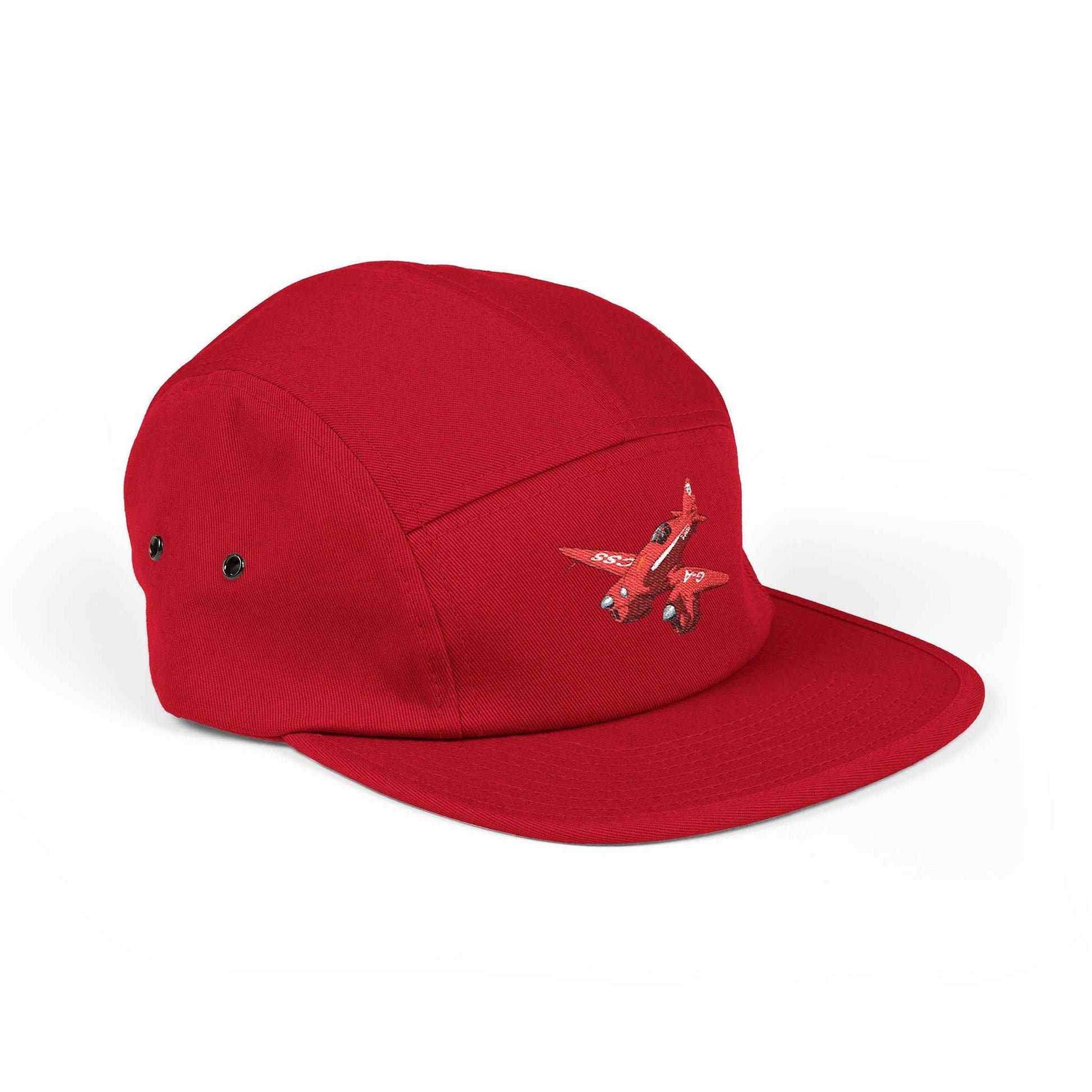Vintage Comet Racer 5-Panel Cap — Embroidered Racing Logo