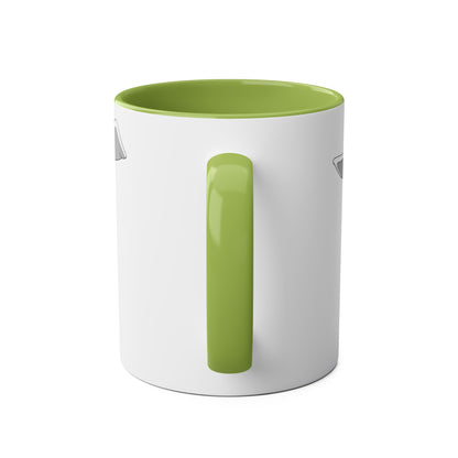 Ikarus C42 Two-Tone Coffee Mugs, 11oz - Funky Aviation