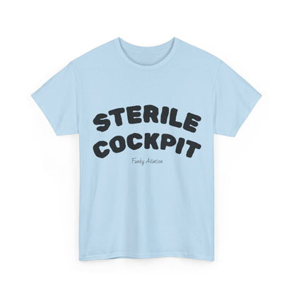 Sterile Cockpit Graphic Tee — Funny Aviation Pilot T-Shirt