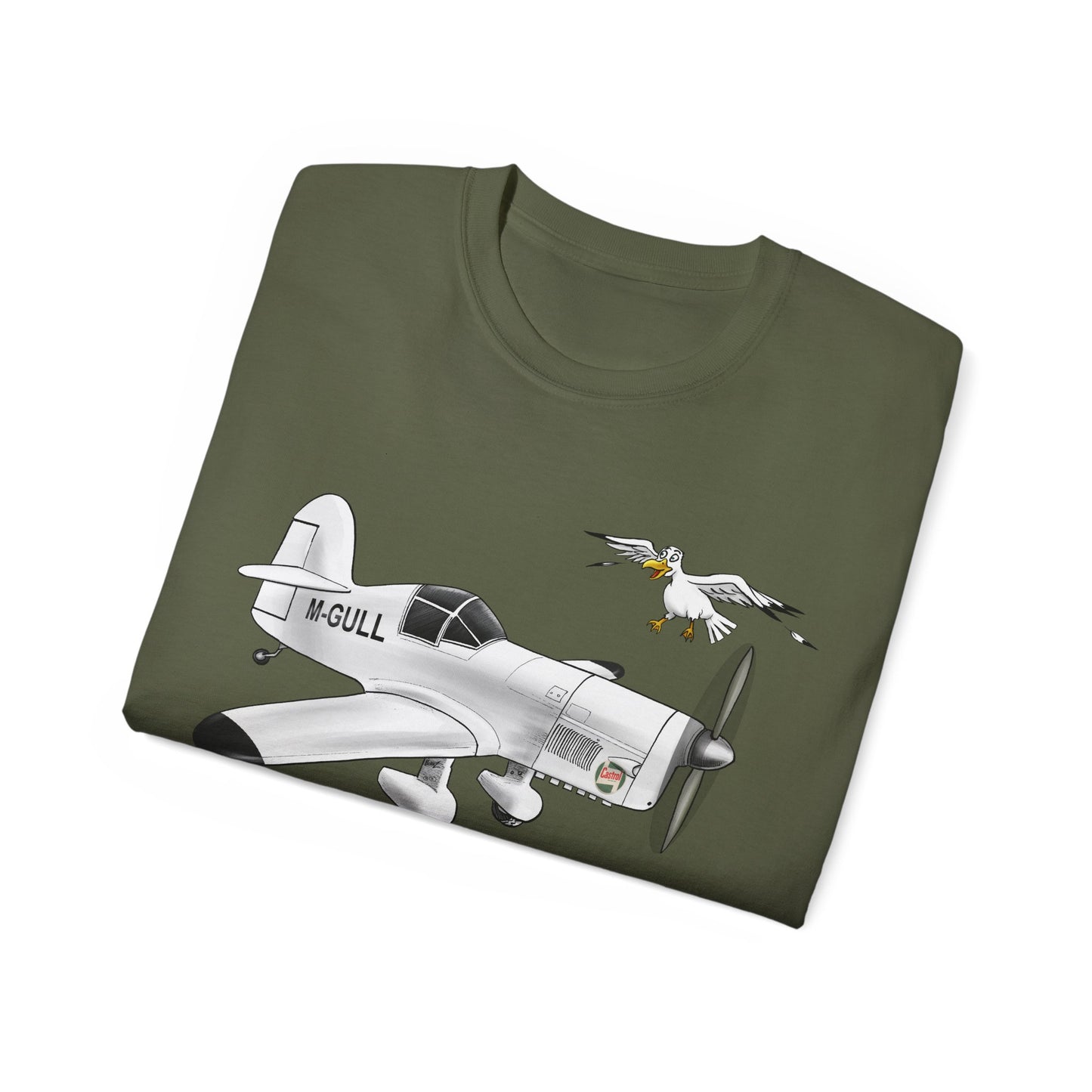 The Mew Gull Aircraft Unisex Ultra Cotton Tee
