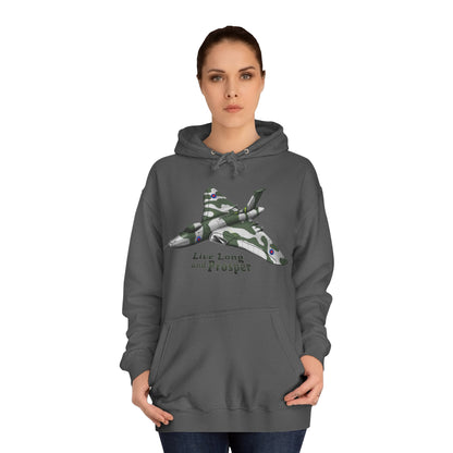 Vulcan Bomber Aircraft Unisex College Hoodie - Funky Aviation