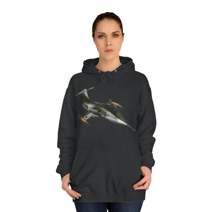 Starfighter Aircraft Design Unisex College Hoodie - Funky Aviation