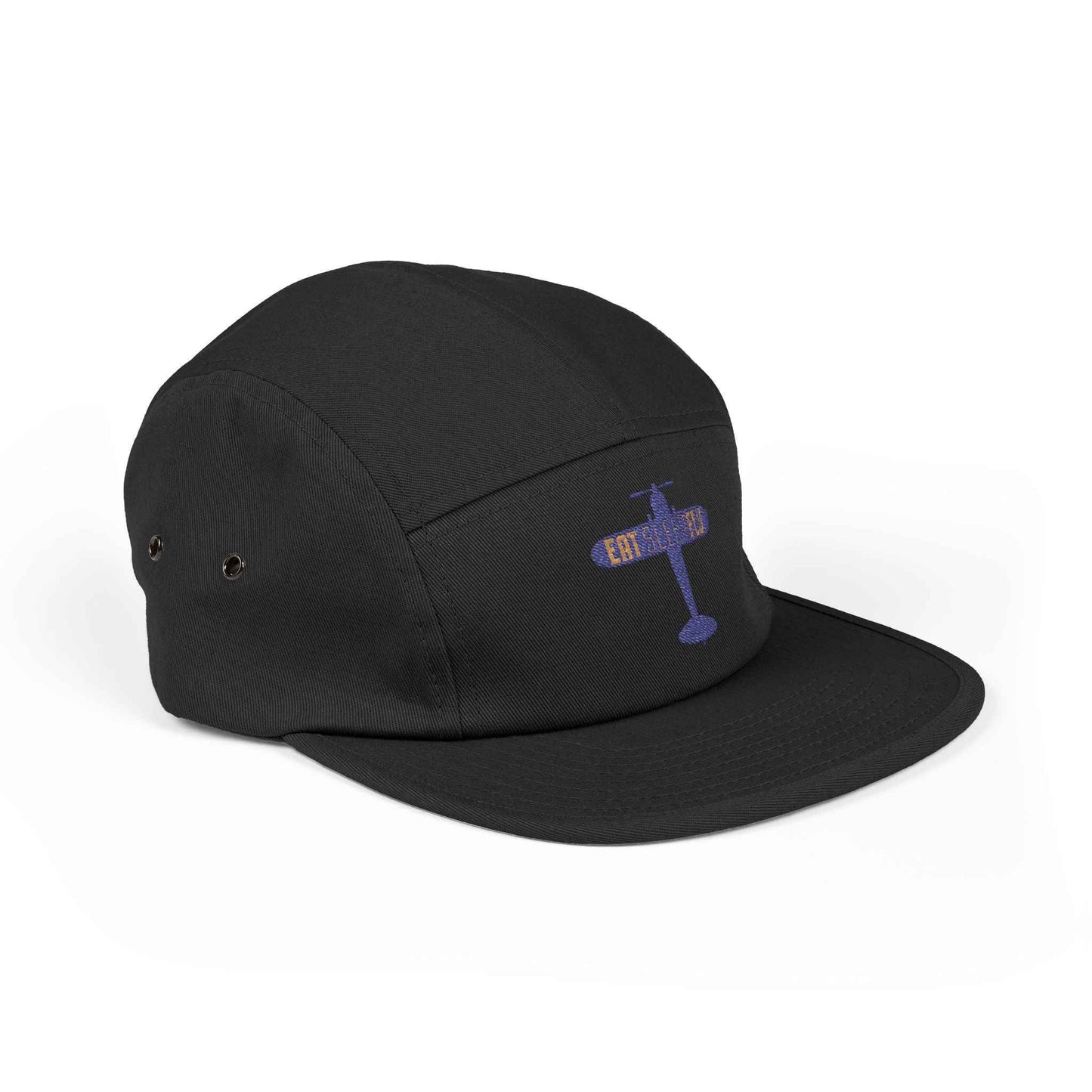 Embroidered "EAT SLEEP FLY" Racing 5-Panel Cap