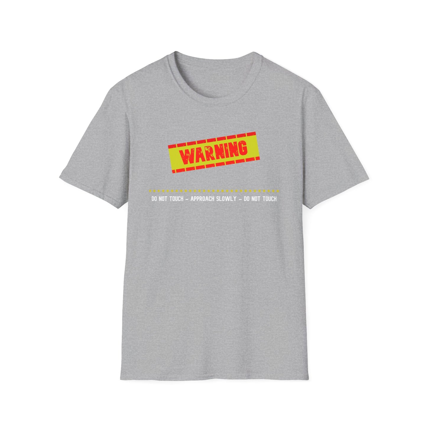 WARNING ! Approach Slowly SLA Aviation Logo T-Shirt