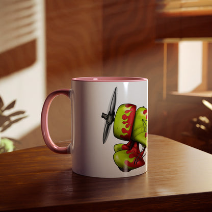 Gee Bee Two-Tone Coffee Mugs, 11oz - Funky Aviation