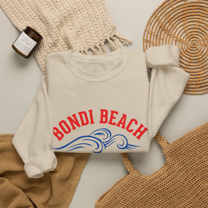 Bondi Beach Surfers Sydney Crewneck Sweatshirt