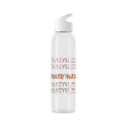 Water Bottle - SLA Aviate Navigate Hydrate Sky Design