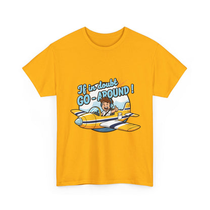 "If in Doubt, Go Around" Pilot Plane T‑Shirt