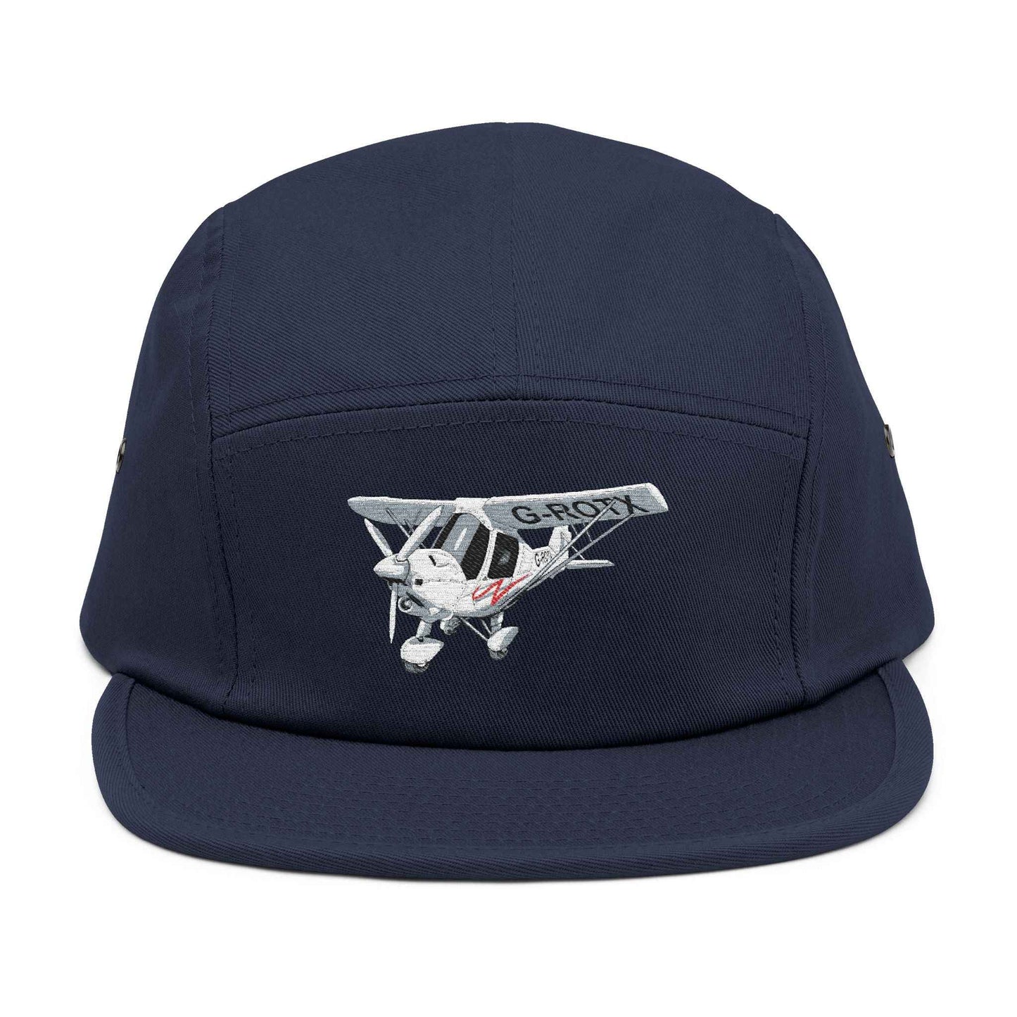 Rotax Ikarus C42 Sports Aviation Racing Embroidered 5-Panel Cap