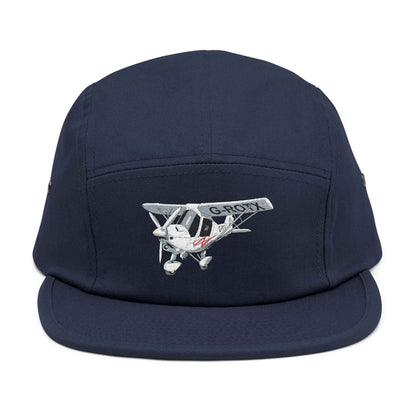 Rotax Ikarus C42 Sports Aviation Racing Embroidered 5-Panel Cap