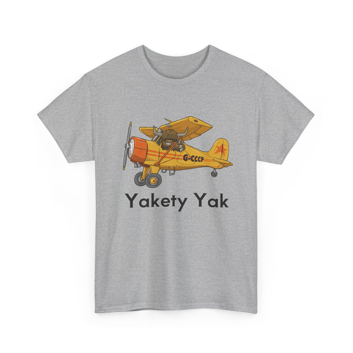 Yakety Yak Vintage Airplane Graphic Tee