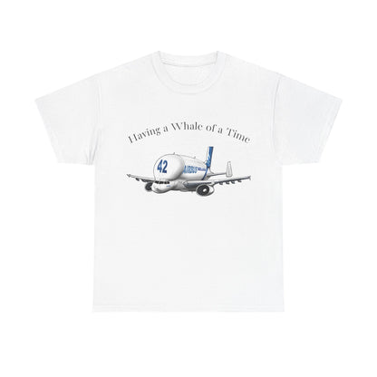Having a Whale of a Time Beluga Heavy Cotton Tee