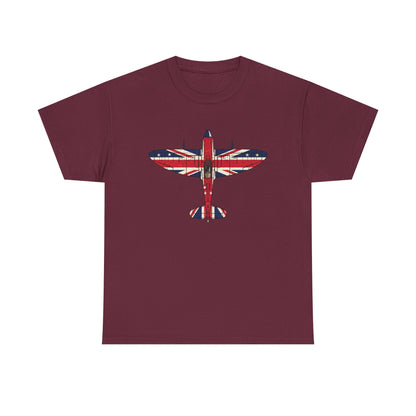 Union Jack Vintage Aircraft  T-Shirt