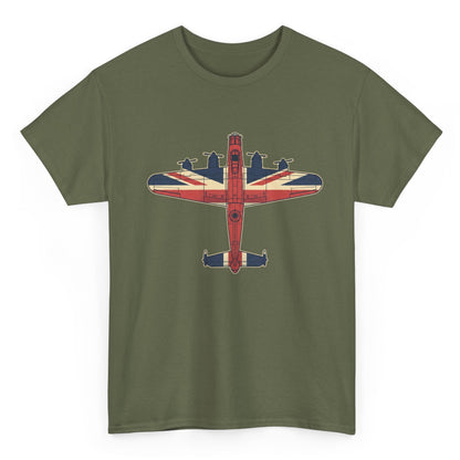 British Aviation Union Jack Bomber T-Shirt