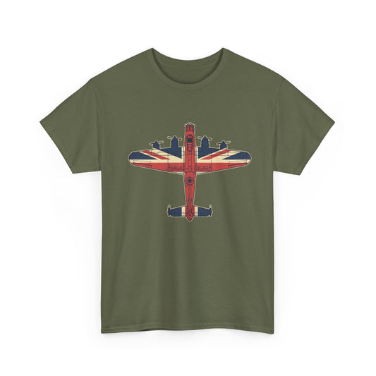 British Aviation Union Jack Bomber T-Shirt