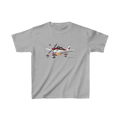 Kids Tee - Piper PA28 LAC Team Low Wing Aeroplane