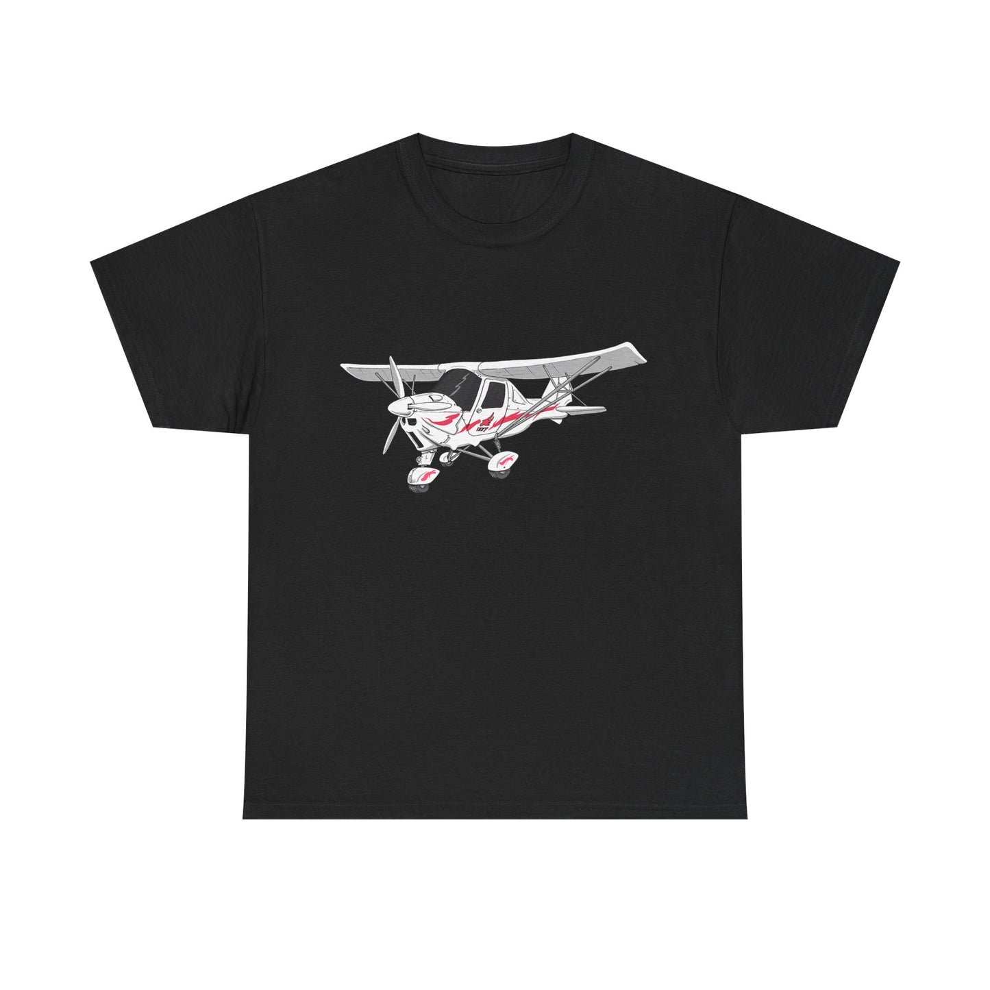 C42 Microlight Unisex Tee with Red Decals
