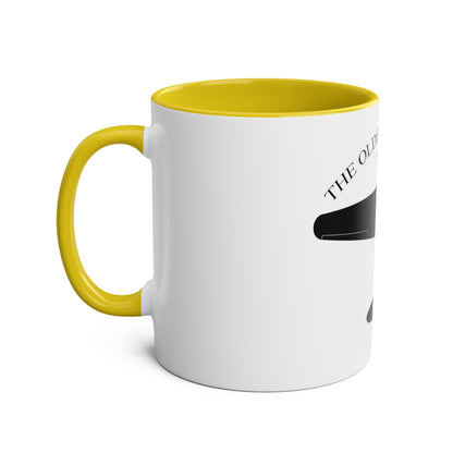 The Older the Better Two-Tone Coffee Mugs, 11oz - Funky Aviation
