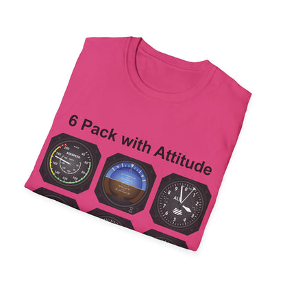 Aviator 6 Pack Unisex T-Shirt - Attitude Collection