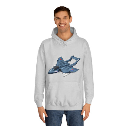Sea Vixen Unisex College Hoodie - Funky Aviation