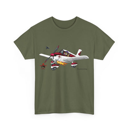 Hand Drawn LAC Piper PA28 T-Shirt