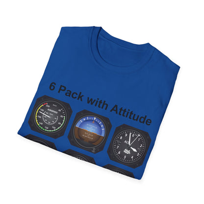 Aviator 6 Pack Unisex T-Shirt - Attitude Collection