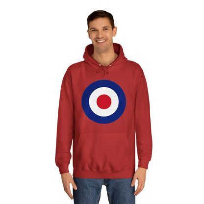 Roundel Design Unisex College Hoodie - Funky Aviation