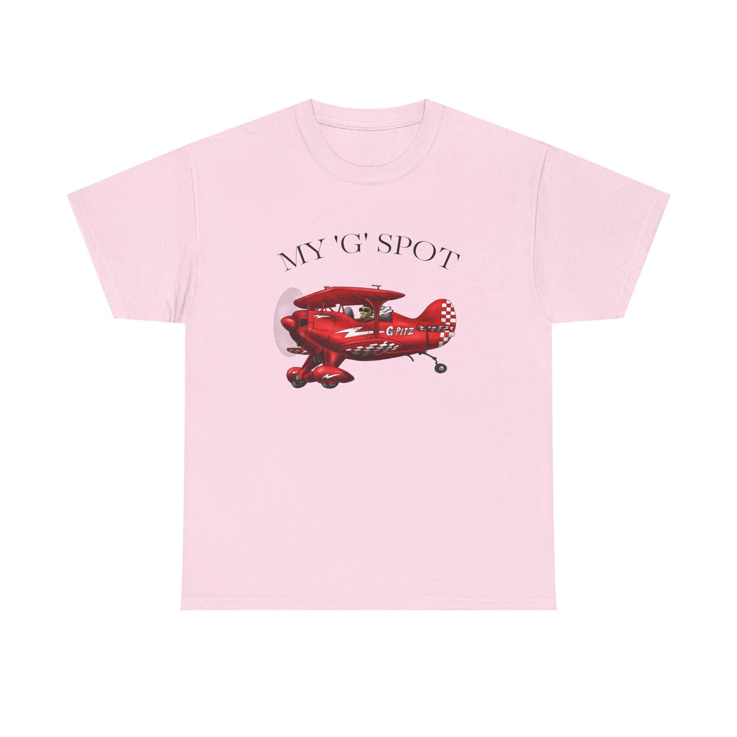 My 'G' Spot Aerobatic Unisex Heavy Cotton Tee