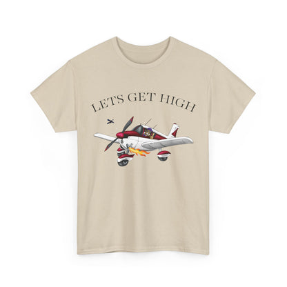Lets Get High Unisex Heavy Cotton Tee