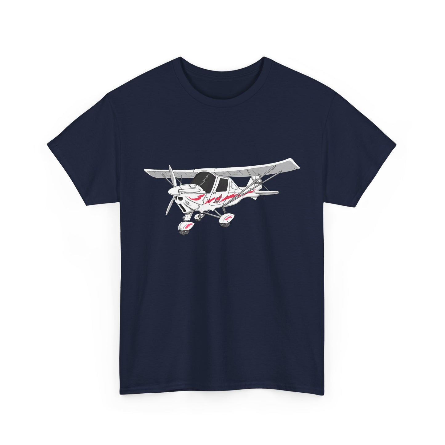 C42 Microlight Unisex Tee with Red Decals
