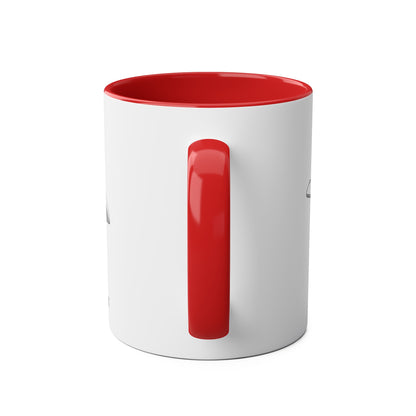 PA28 Team Low Wing Two-Tone Coffee Mugs, 11oz - Funky Aviation