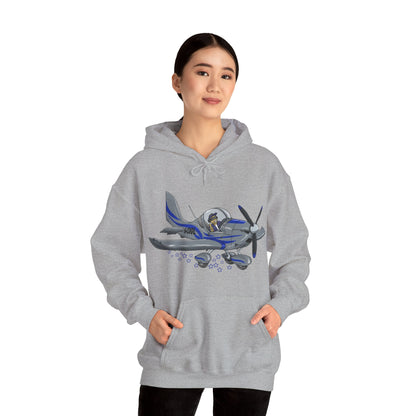 Eurostar EV97 Captain Cool Unisex Heavy Blend™ Hooded Sweatshirt - Funky Aviation