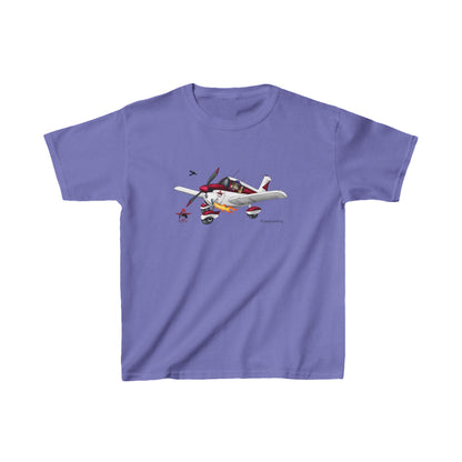 Kids Tee - Piper PA28 LAC Team Low Wing Aeroplane