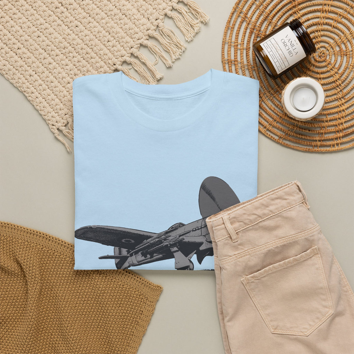 Vintage Airplane Graphic T-Shirt