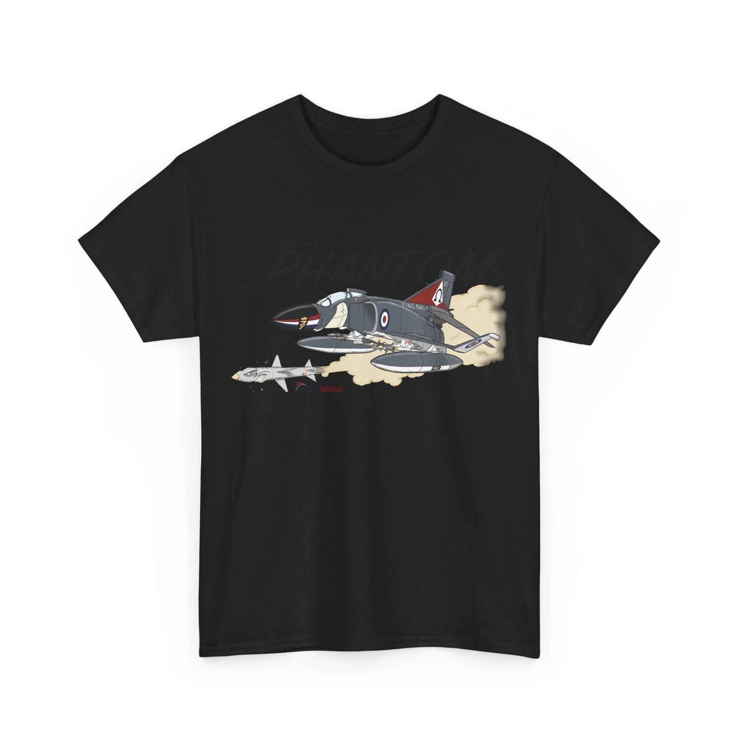 Phantom Jet T-Shirt — Vintage Military Fighter Graphic Tee