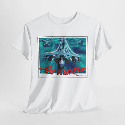 Harrier Jump Jet Vintage Navy Airplane T-Shirt — Retro Military Aviation Tee